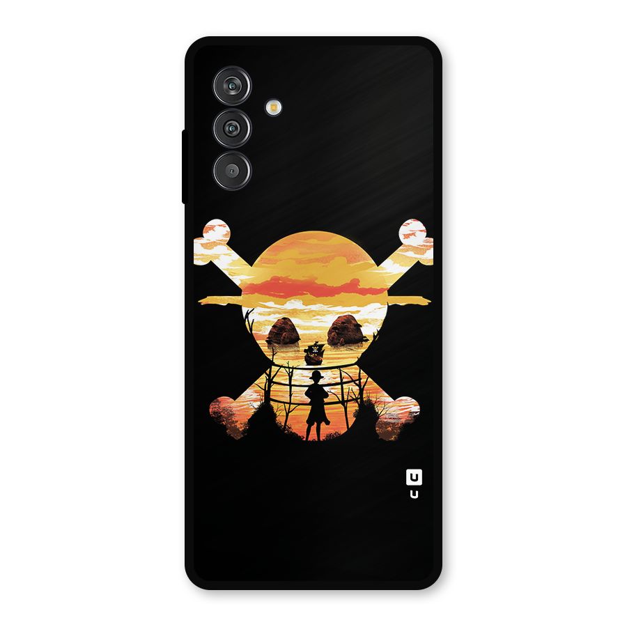 Minimal One Piece Metal Back Case for Galaxy M13