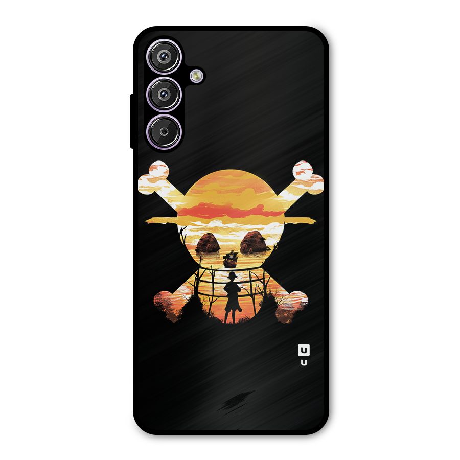 Minimal One Piece Metal Back Case for Galaxy M15
