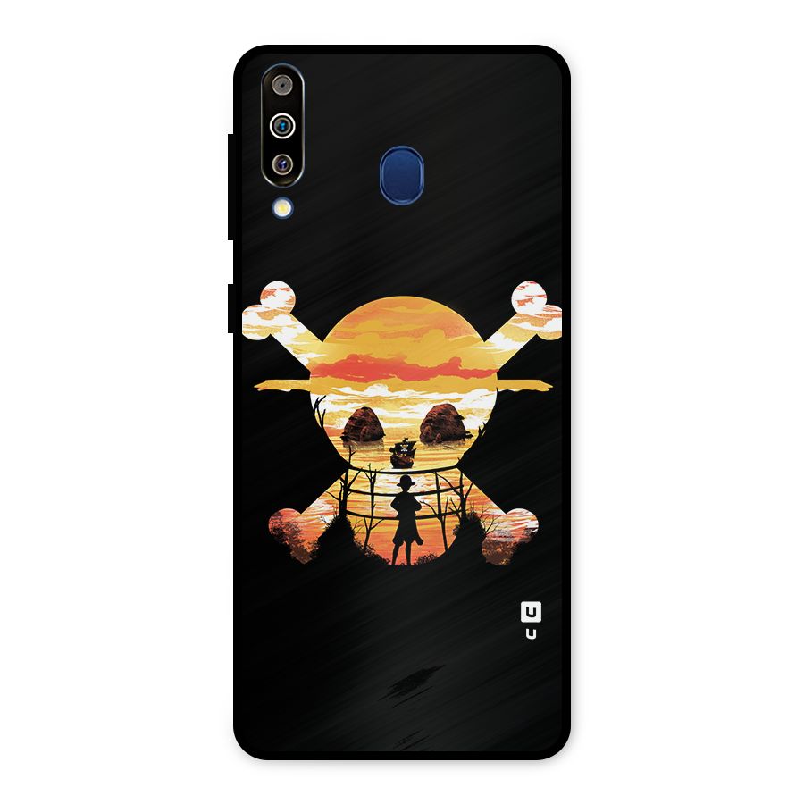 Minimal One Piece Metal Back Case for Galaxy M30