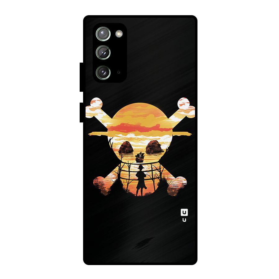 Minimal One Piece Metal Back Case for Galaxy Note 20