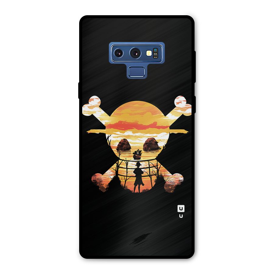 Minimal One Piece Metal Back Case for Galaxy Note 9