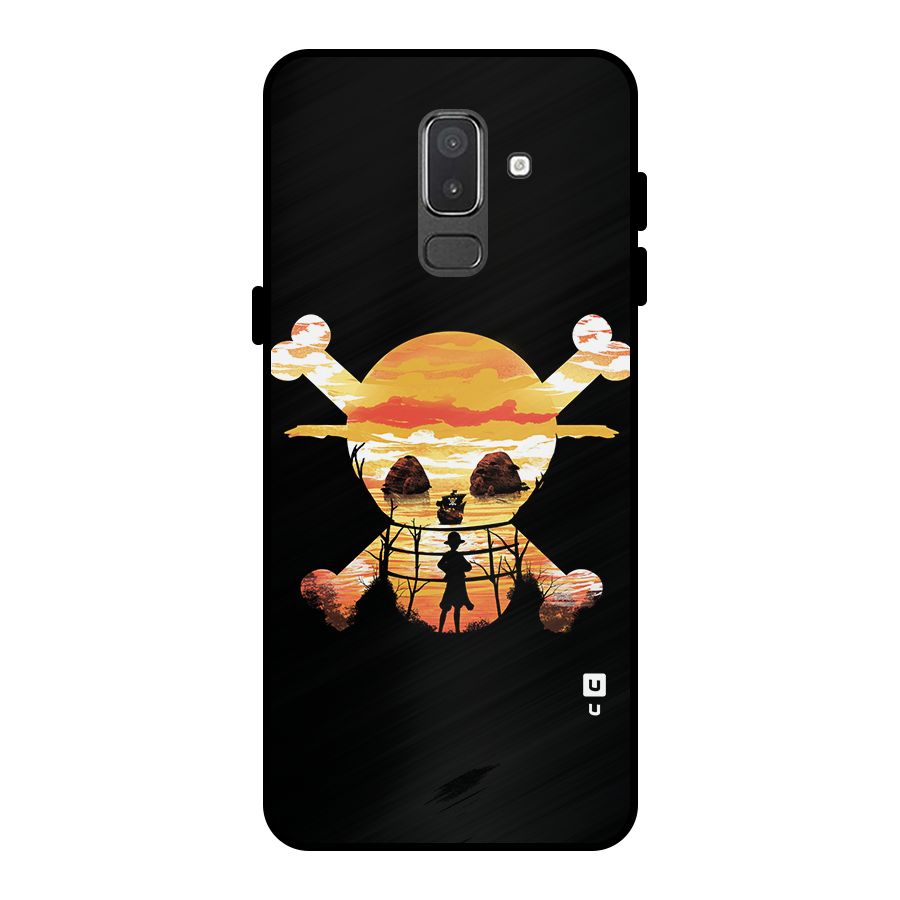 Minimal One Piece Metal Back Case for Galaxy On8 (2018)