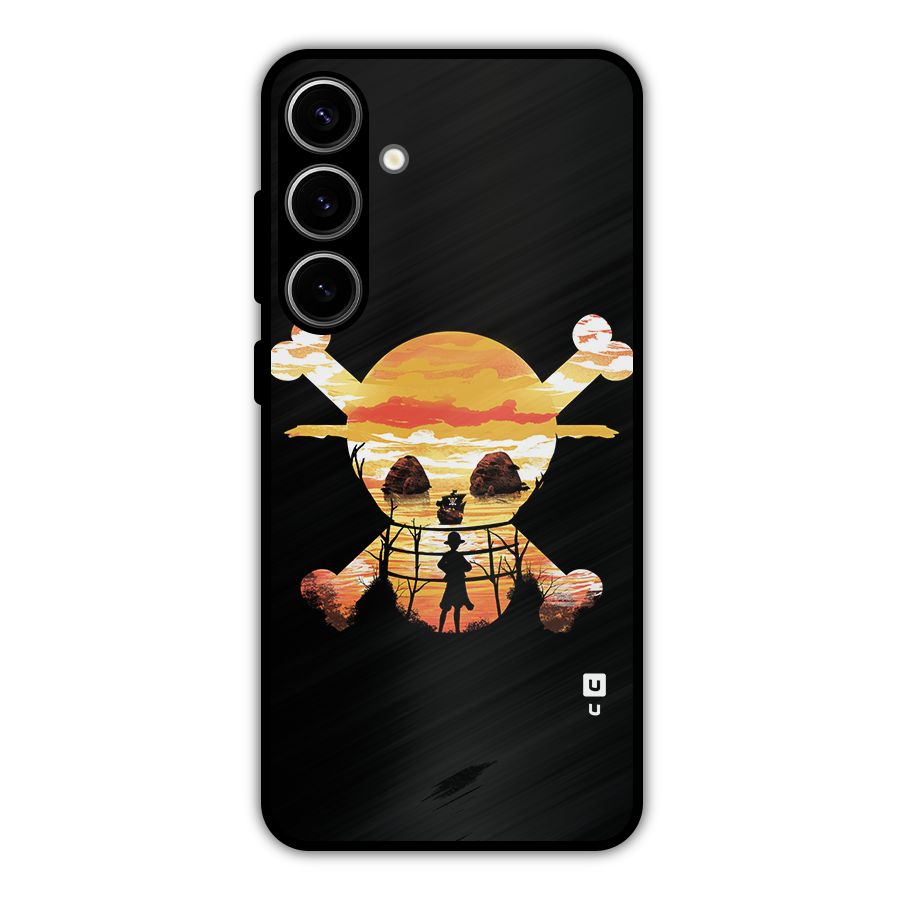 Minimal One Piece Metal Back Case for Galaxy S24 Plus