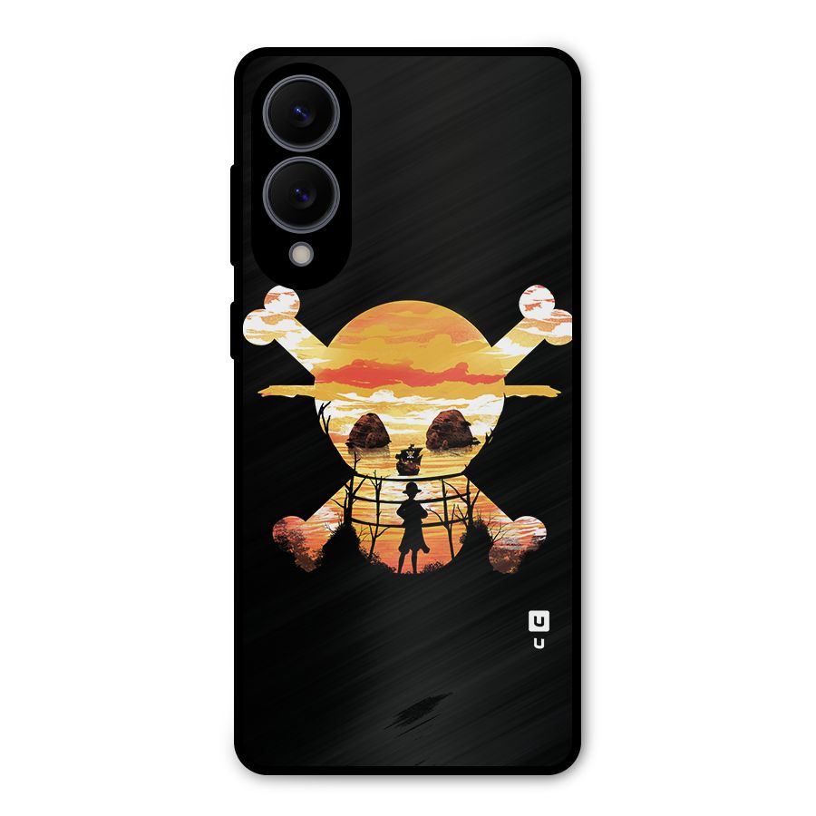 Minimal One Piece Metal Back Case for Galaxy S25 Edge