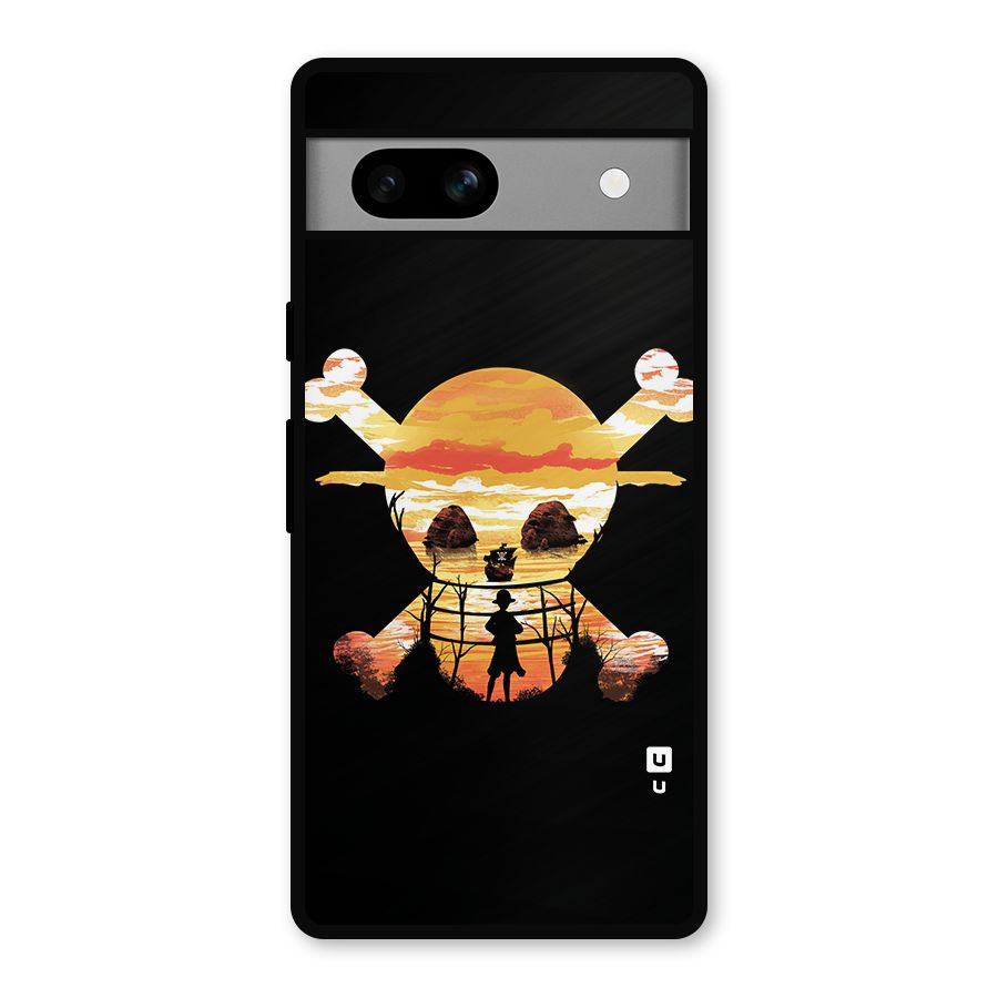 Minimal One Piece Metal Back Case for Google Pixel 7a