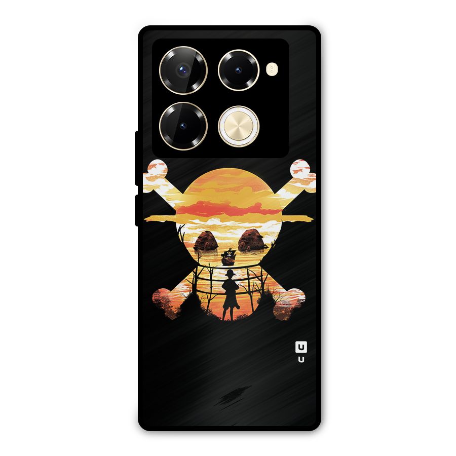 Minimal One Piece Metal Back Case for Infinix Note 40 Pro