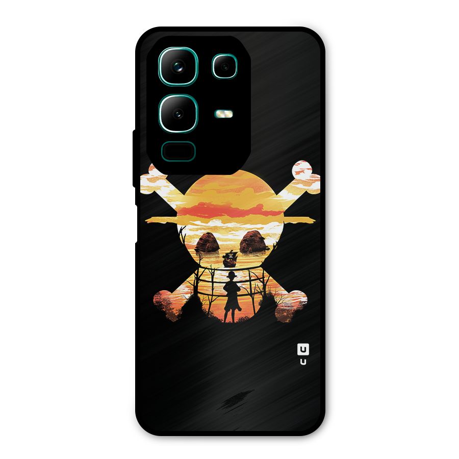 Minimal One Piece Metal Back Case for Infinix Note 50x