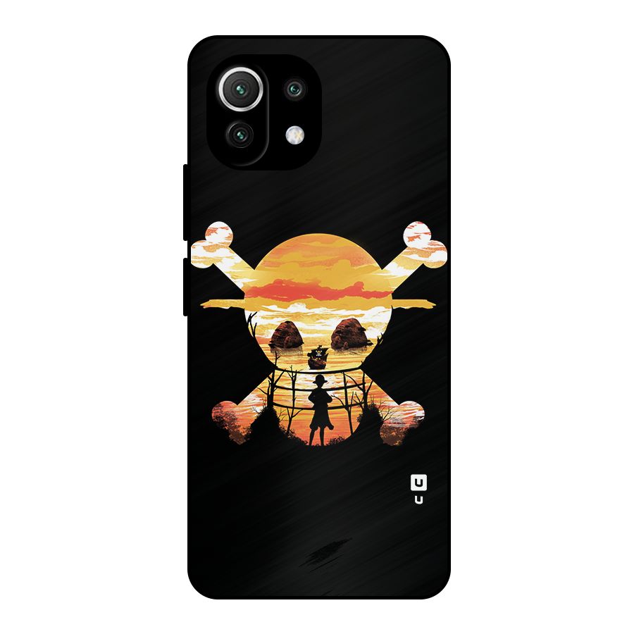 Minimal One Piece Metal Back Case for Mi 11 Lite NE 5G