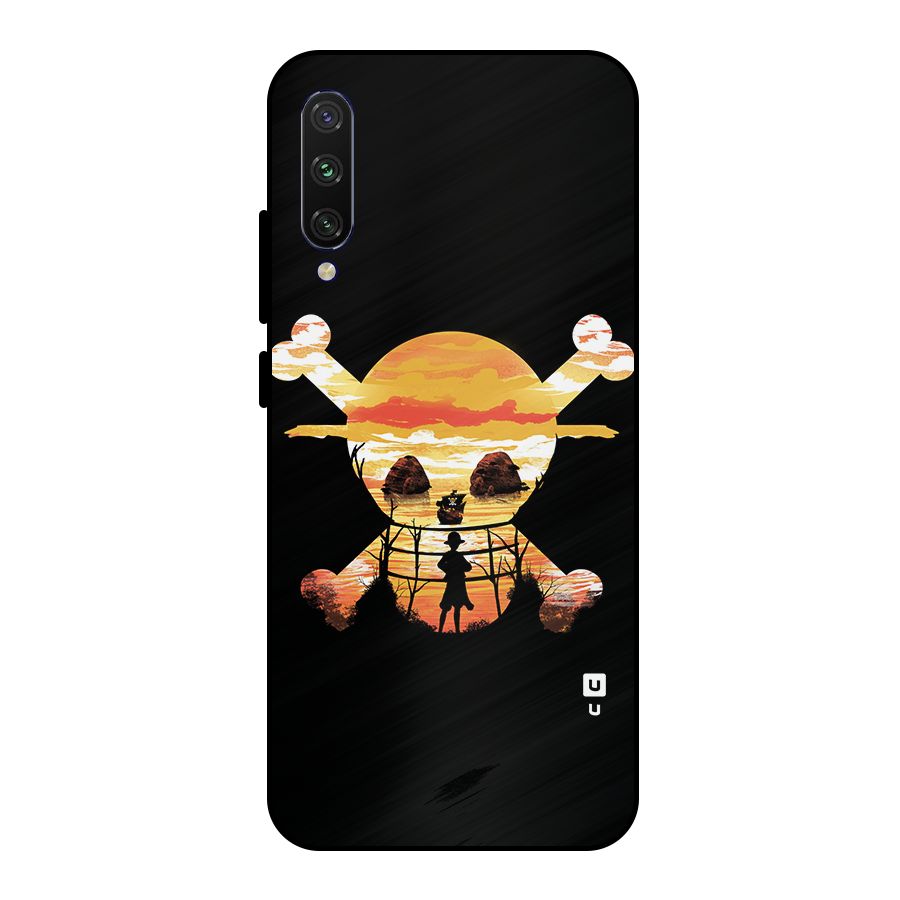 Minimal One Piece Metal Back Case for Mi A3