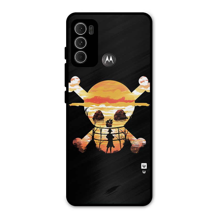 Minimal One Piece Metal Back Case for Moto G60