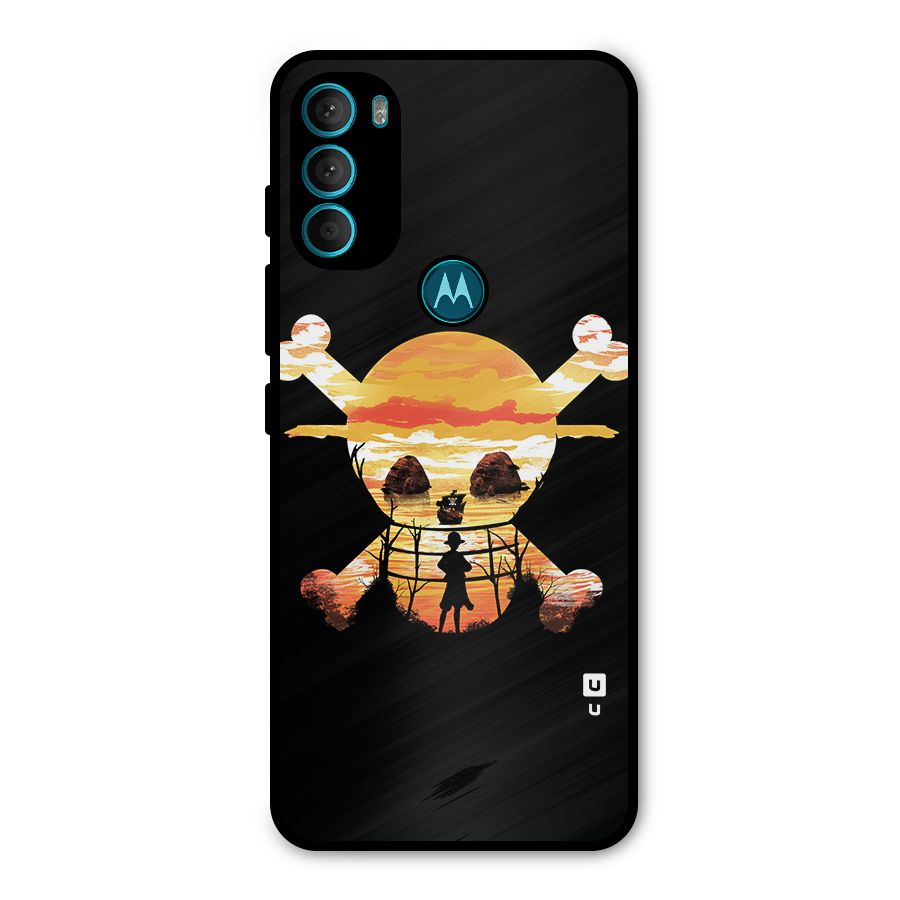 Minimal One Piece Metal Back Case for Moto G71 5G
