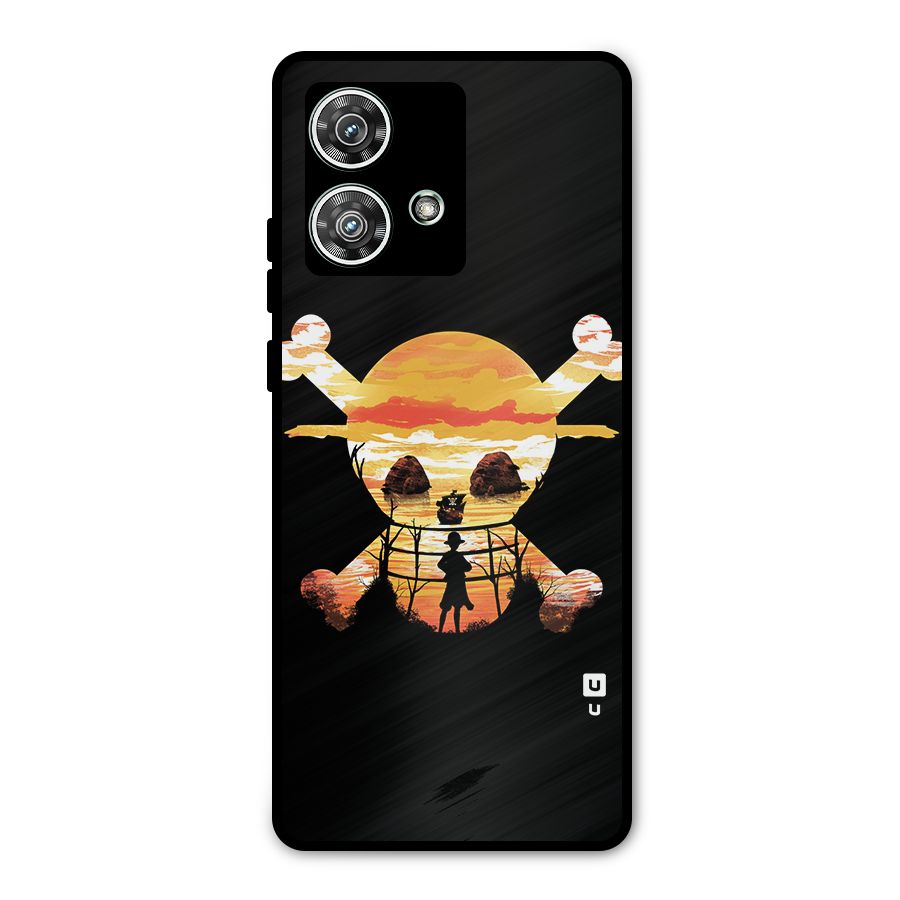 Minimal One Piece Metal Back Case for Motorola Edge 40 Neo