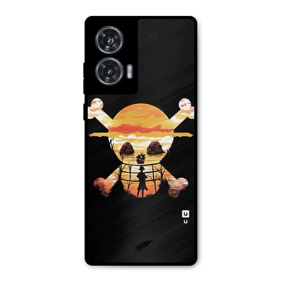 Minimal One Piece Metal Back Case for Motorola Edge 50 Fusion