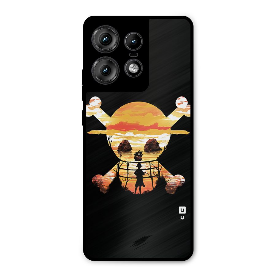 Minimal One Piece Metal Back Case for Motorola Edge 50 Pro