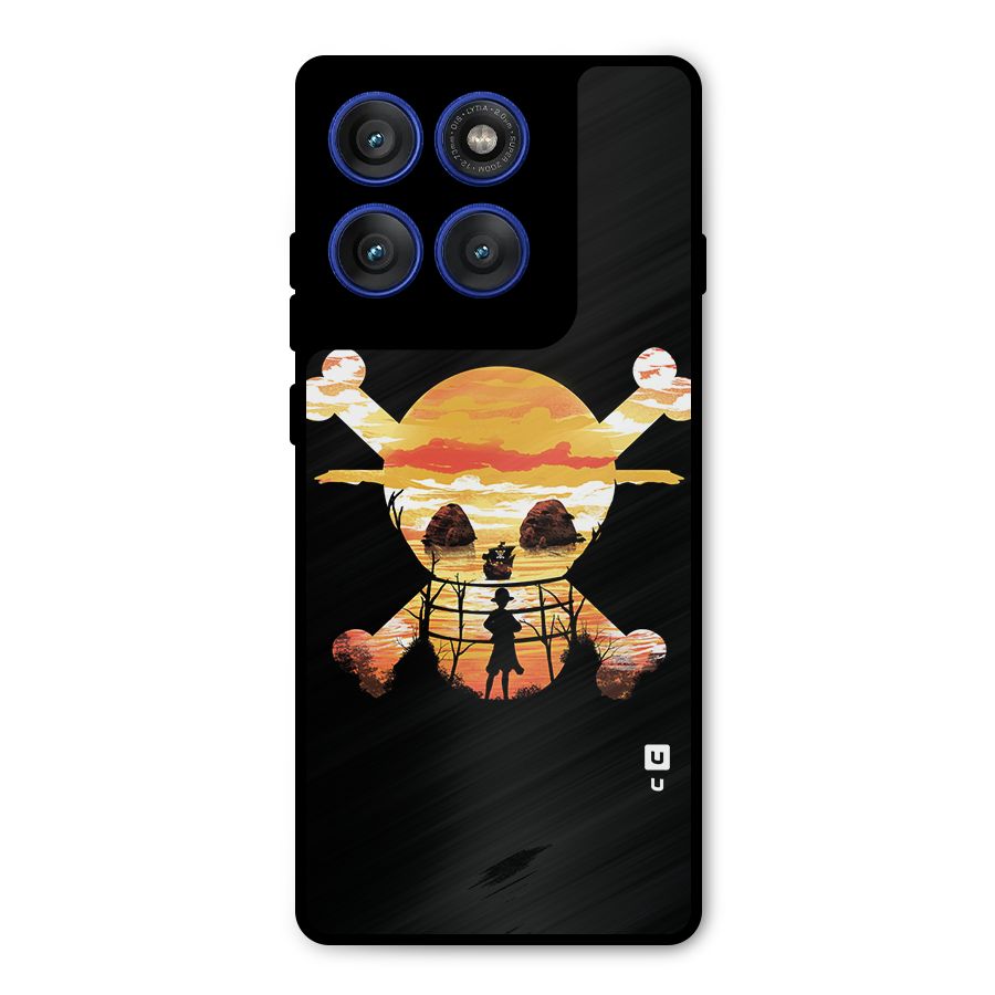 Minimal One Piece Metal Back Case for Motorola Edge 60 Pro