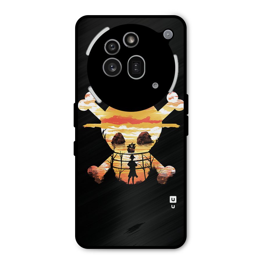Minimal One Piece Metal Back Case for Nothing Phone 3a Pro