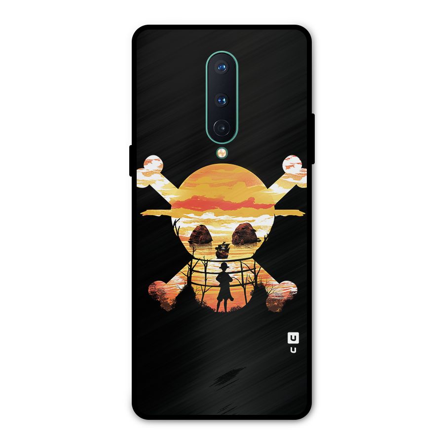 Minimal One Piece Metal Back Case for OnePlus 8