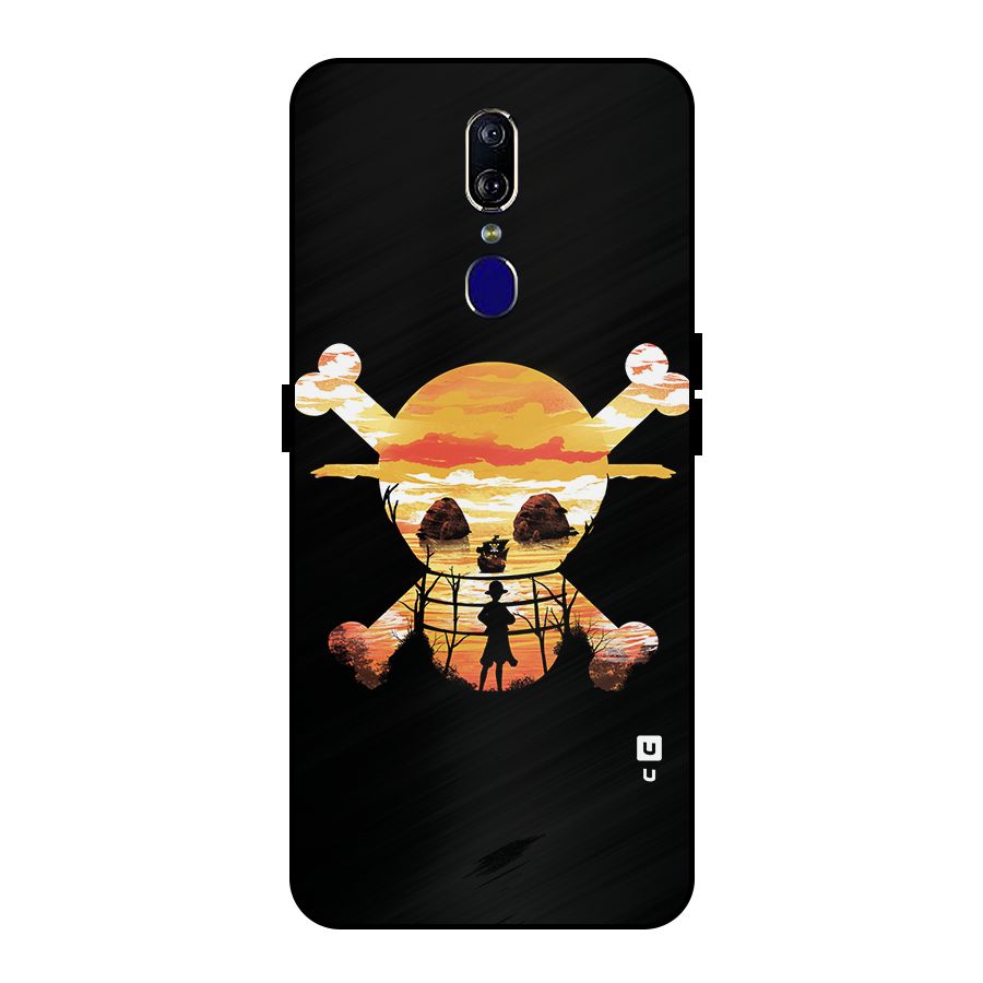 Minimal One Piece Metal Back Case for Oppo F11