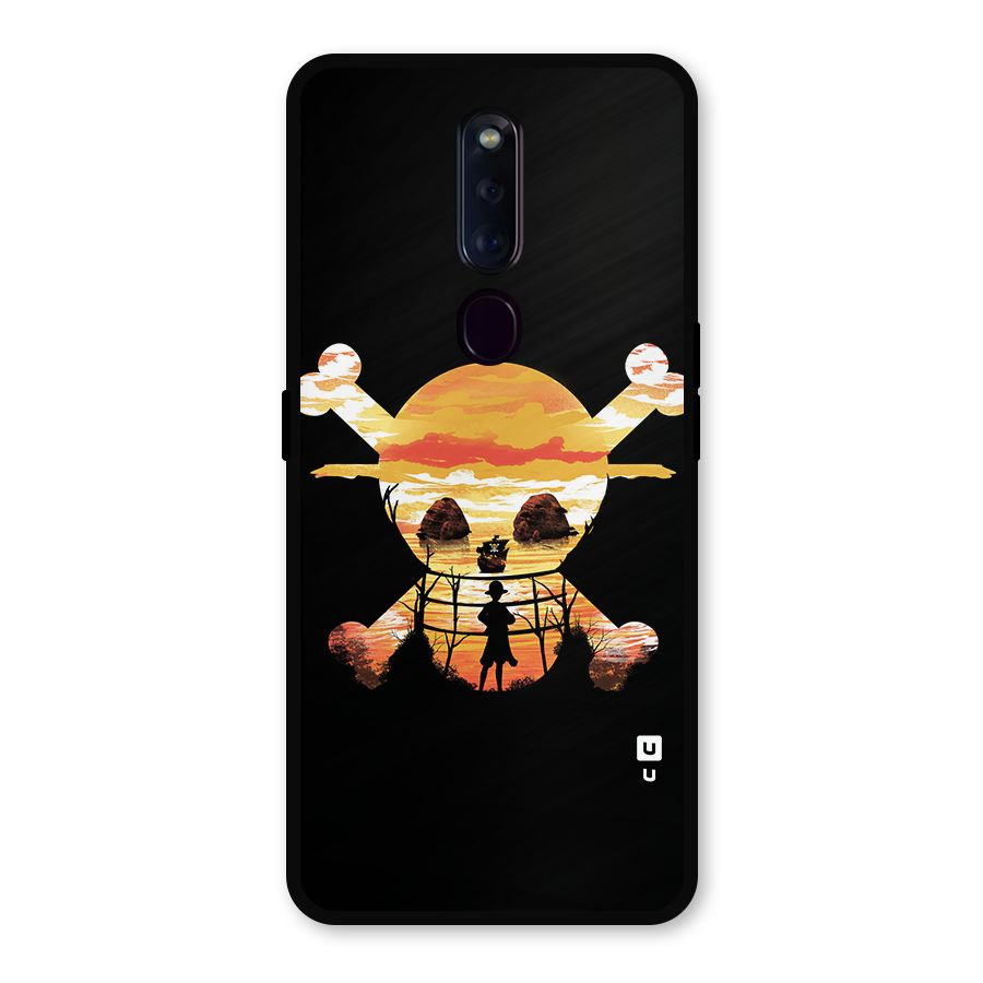 Minimal One Piece Metal Back Case for Oppo F11 Pro