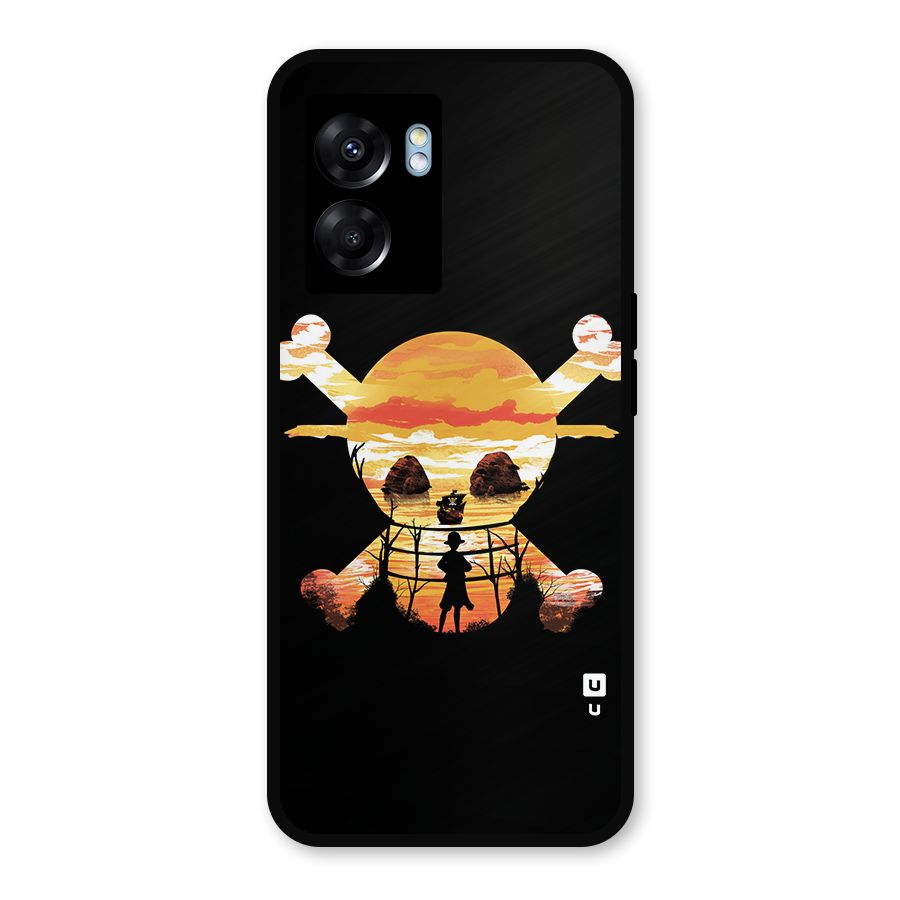 Minimal One Piece Metal Back Case for Oppo K10 (5G)