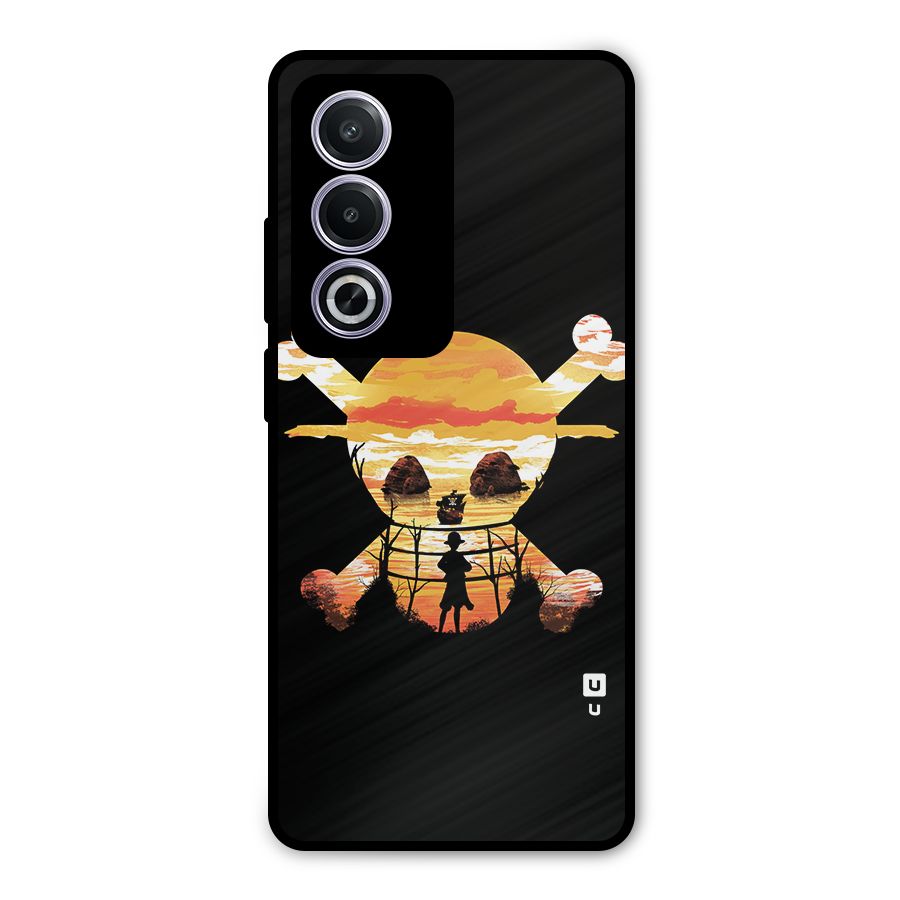 Minimal One Piece Metal Back Case for Oppo K12x