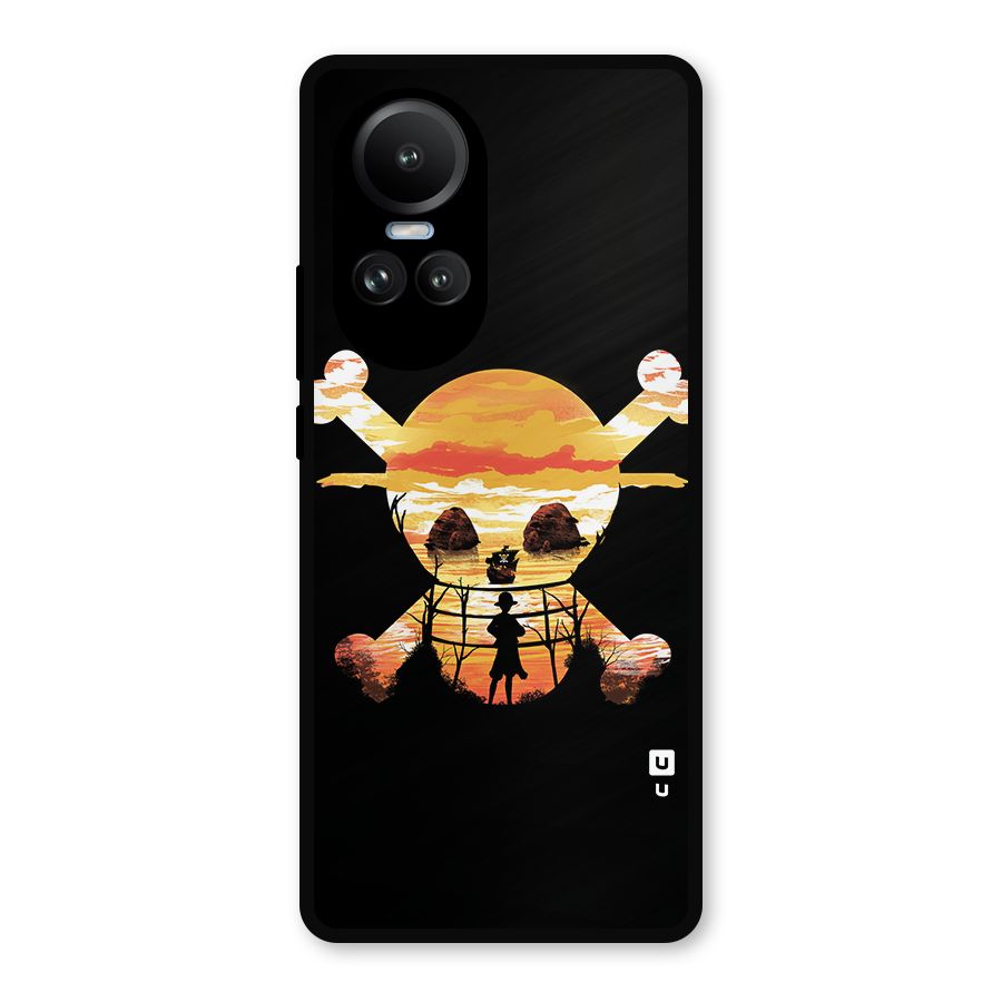 Minimal One Piece Metal Back Case for Oppo Reno10