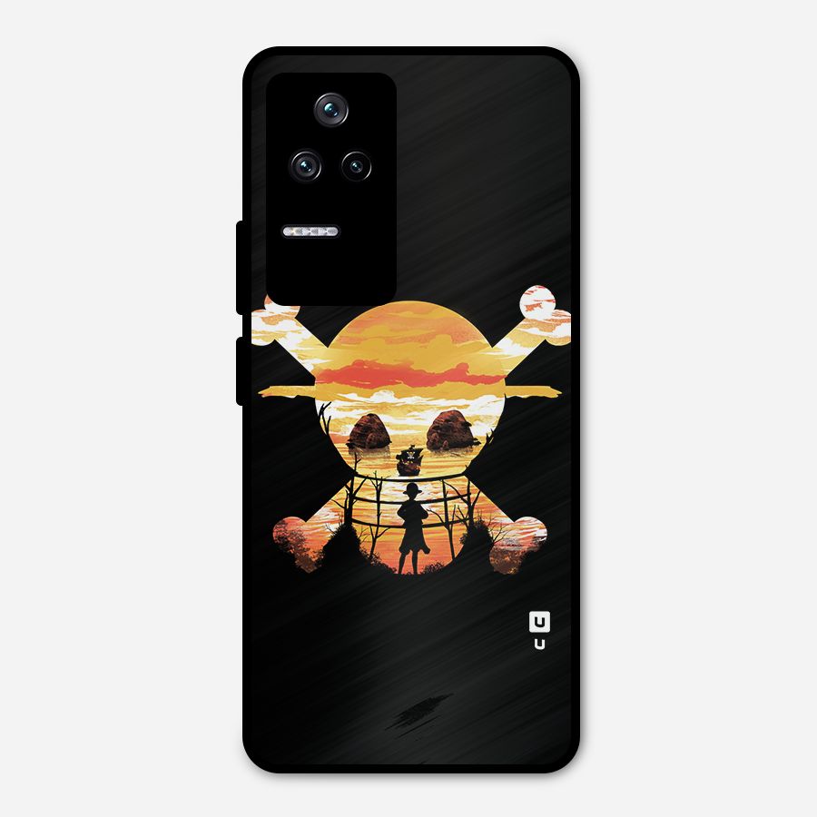Minimal One Piece Metal Back Case for Poco F4 5G