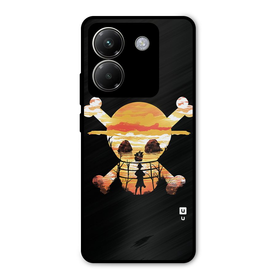Minimal One Piece Metal Back Case for Poco M7 Pro 5G