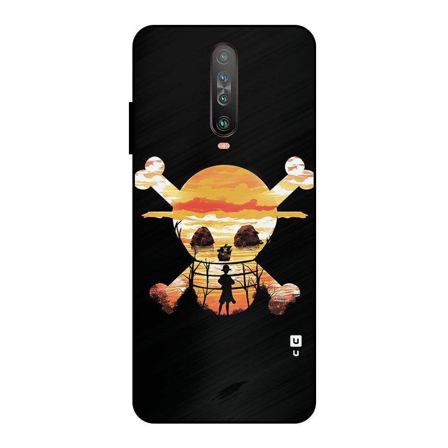 Minimal One Piece Metal Back Case for Poco X2