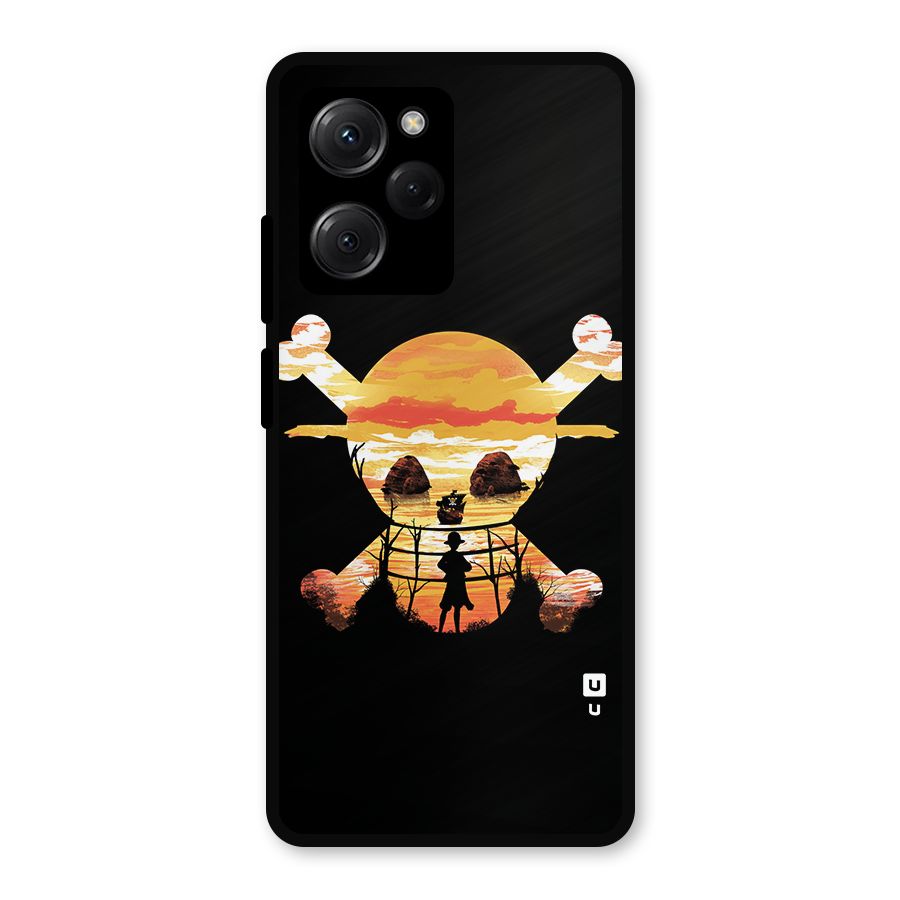 Minimal One Piece Metal Back Case for Poco X5 Pro