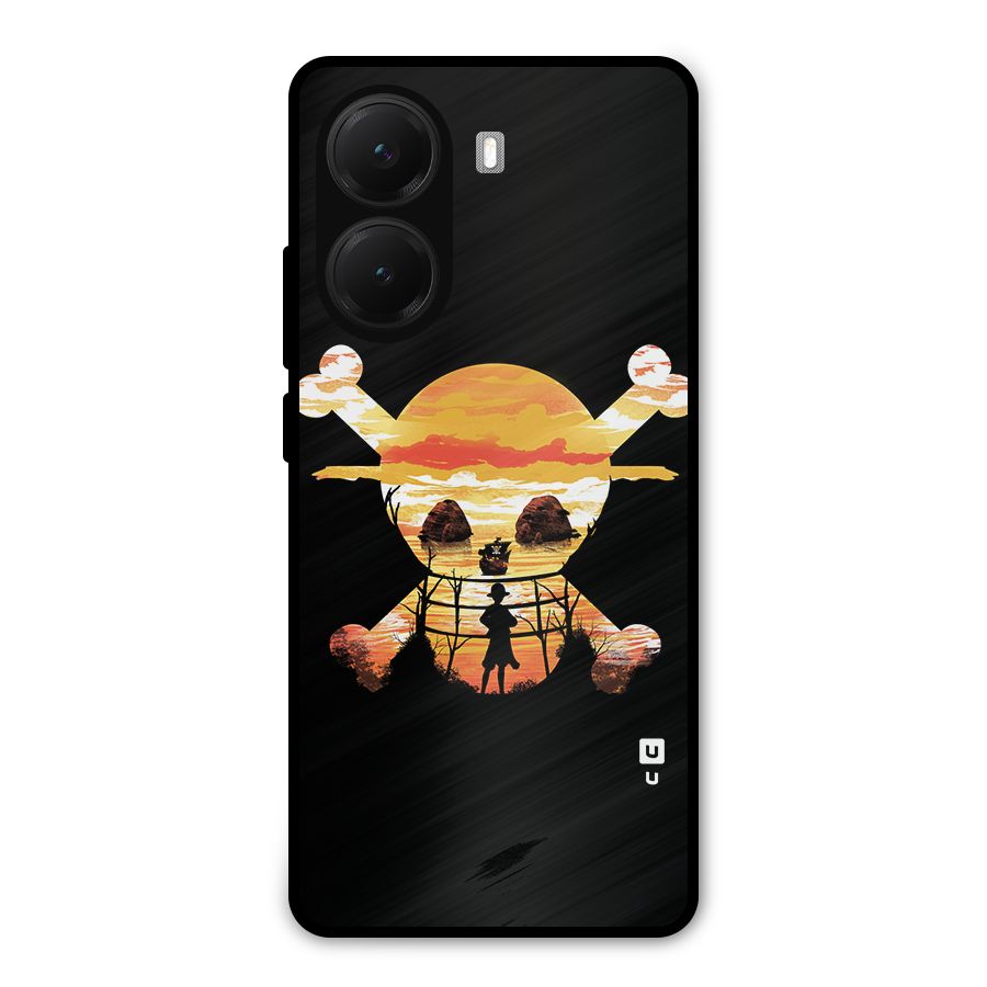 Minimal One Piece Metal Back Case for Poco X7 Pro