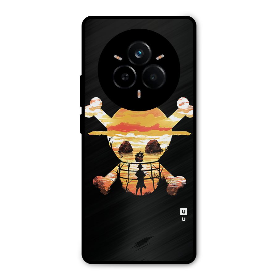 Minimal One Piece Metal Back Case for Realme 14 Pro