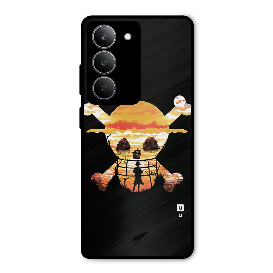 Minimal One Piece Metal Back Case for Realme 14x