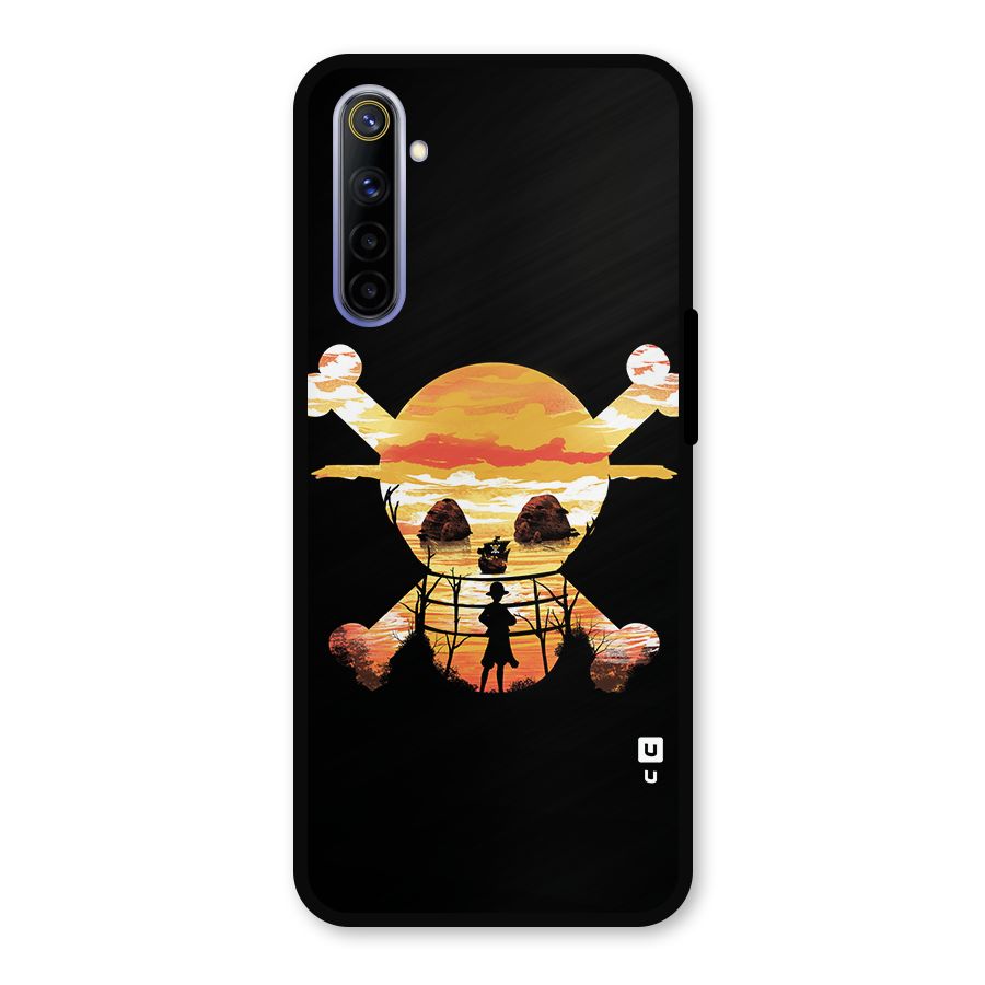 Minimal One Piece Metal Back Case for Realme 6i