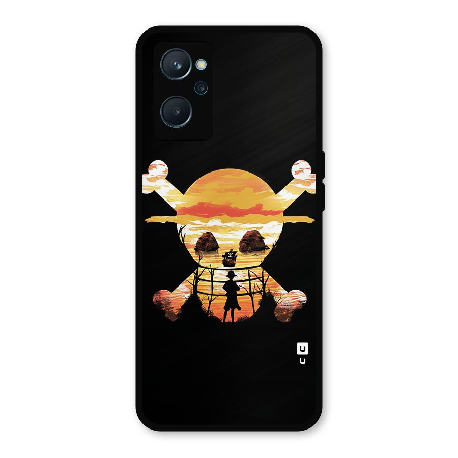 Minimal One Piece Metal Back Case for Realme 9i
