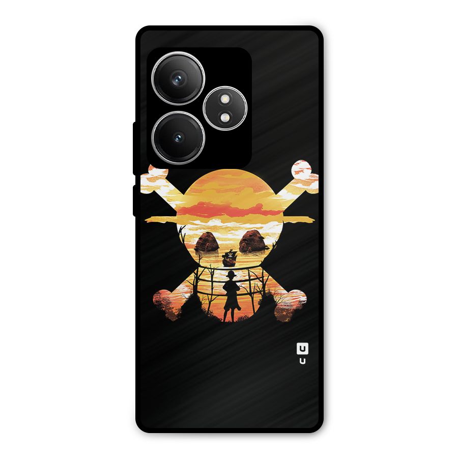 Minimal One Piece Metal Back Case for Realme GT 6T