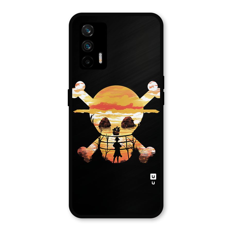 Minimal One Piece Metal Back Case for Realme X7 Max