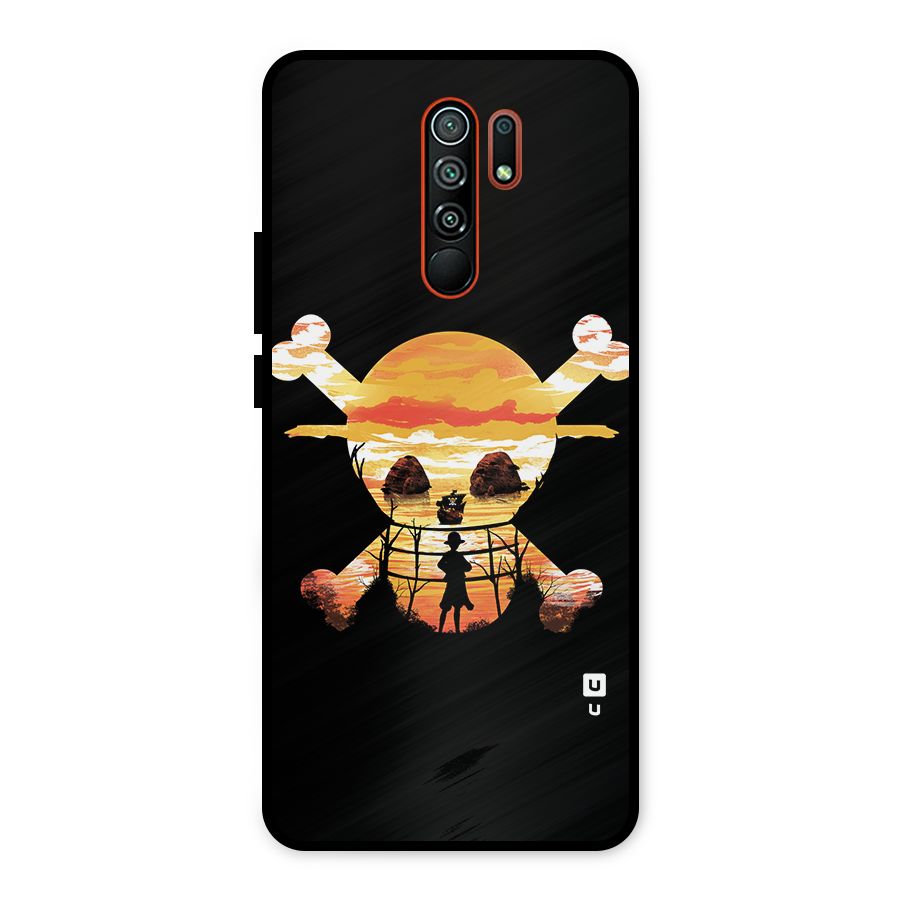 Minimal One Piece Metal Back Case for Redmi 9 Prime