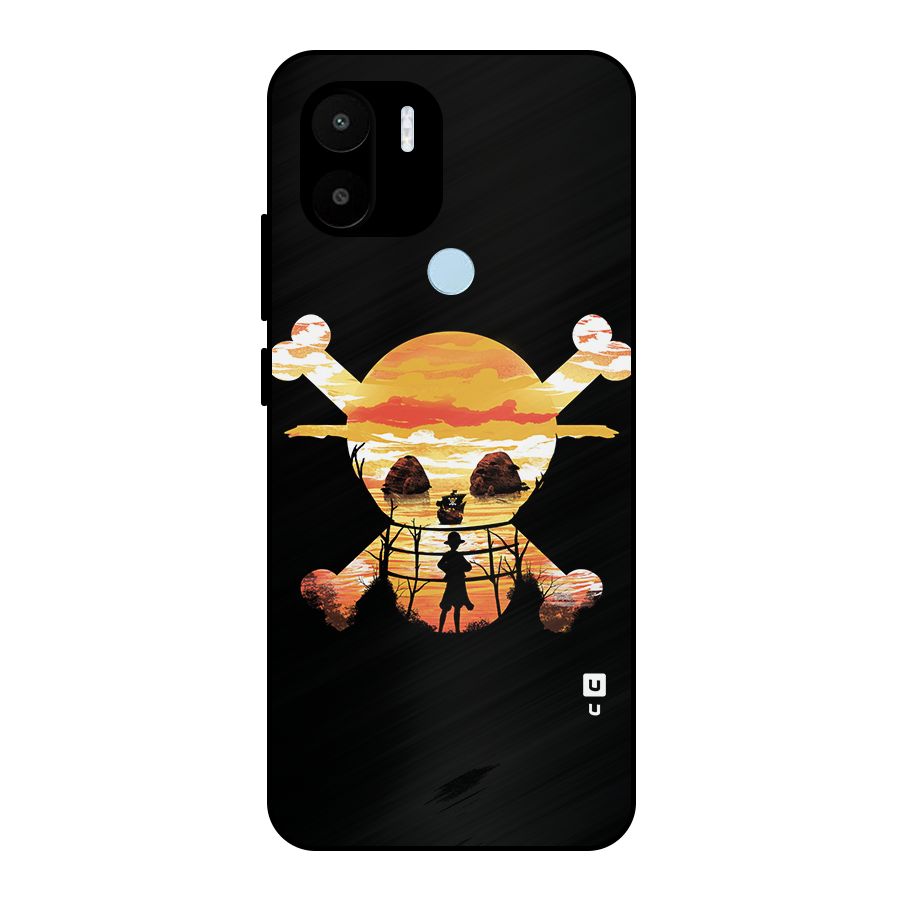 Minimal One Piece Metal Back Case for Redmi A1+