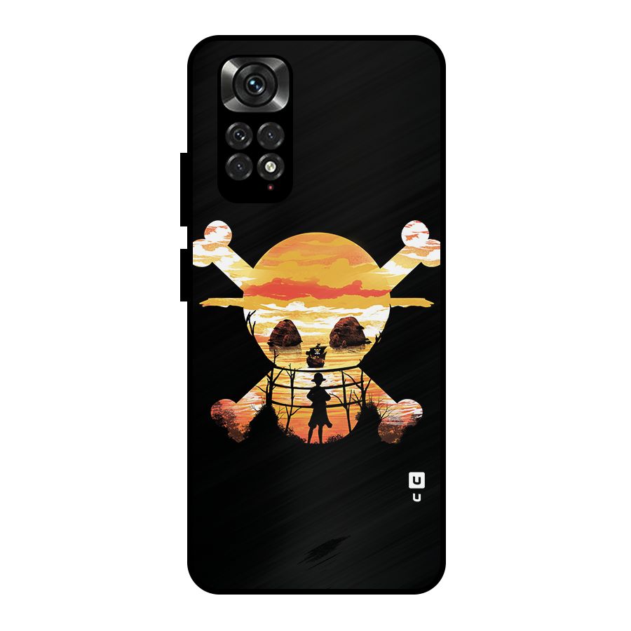 Minimal One Piece Metal Back Case for Redmi Note 11 Pro