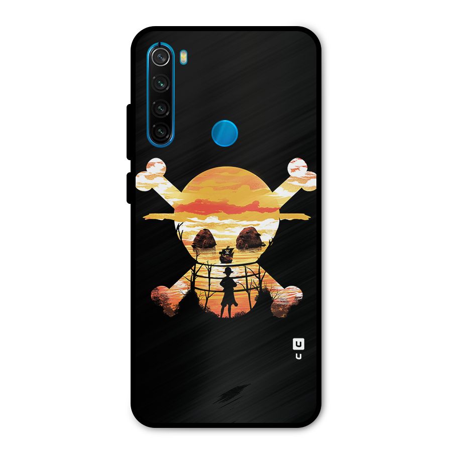 Minimal One Piece Metal Back Case for Redmi Note 8