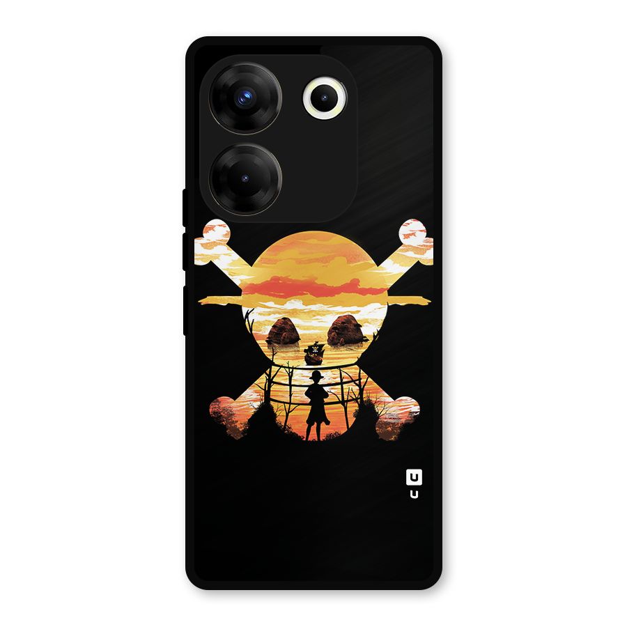Minimal One Piece Metal Back Case for Tecno Camon 20