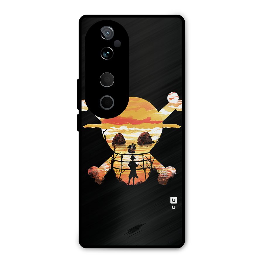 Minimal One Piece Metal Back Case for Vivo T3 Ultra