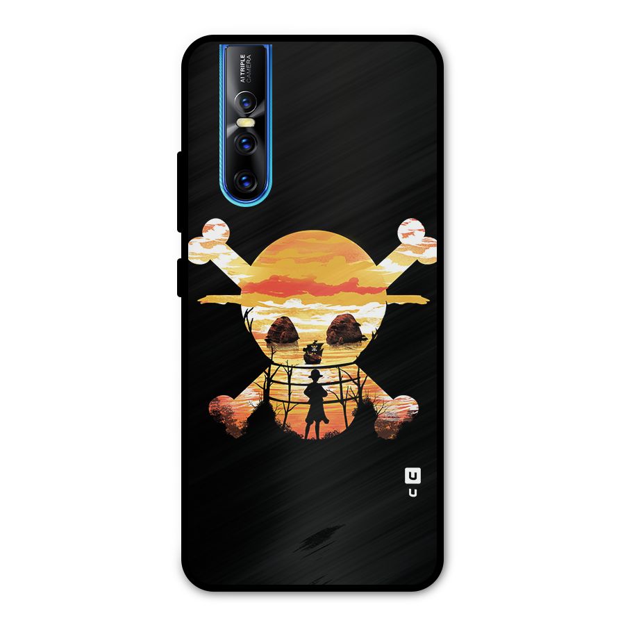 Minimal One Piece Metal Back Case for Vivo V15 Pro