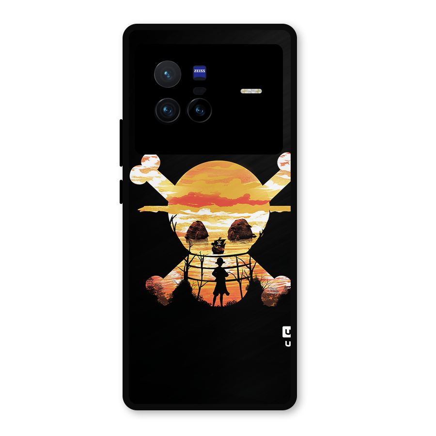 Minimal One Piece Metal Back Case for Vivo X80