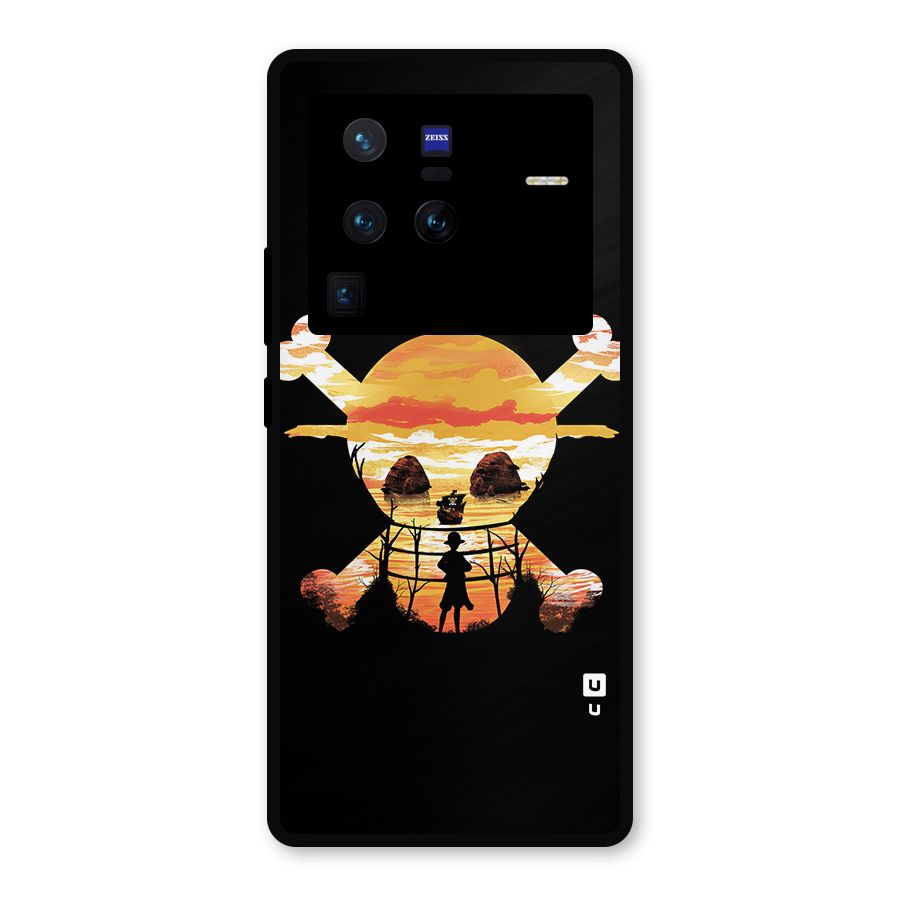 Minimal One Piece Metal Back Case for Vivo X80 Pro