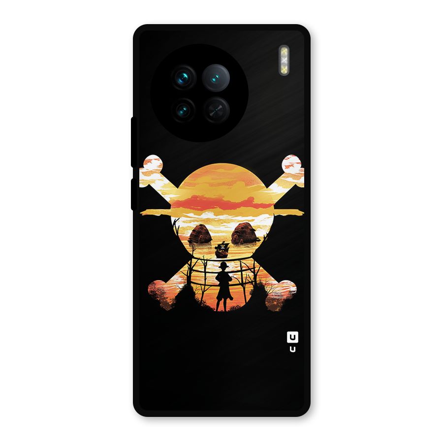 Minimal One Piece Metal Back Case for Vivo X90