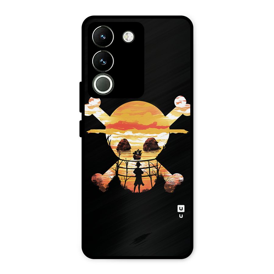 Minimal One Piece Metal Back Case for Vivo Y200