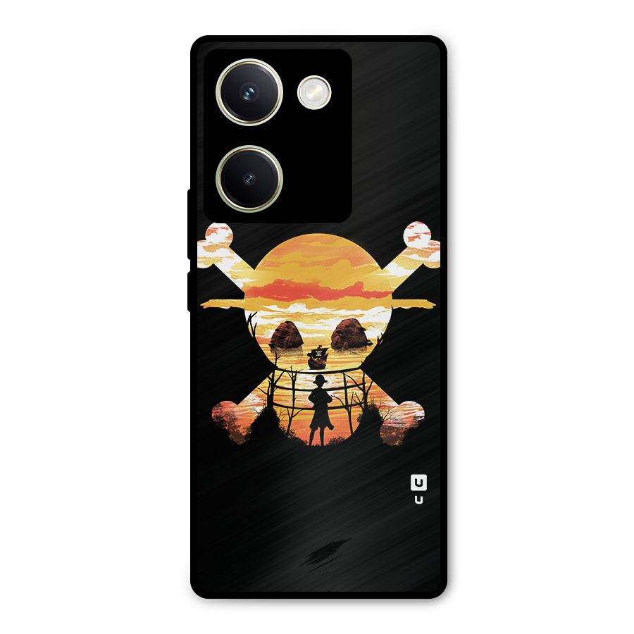 Minimal One Piece Metal Back Case for Vivo Y200 Pro