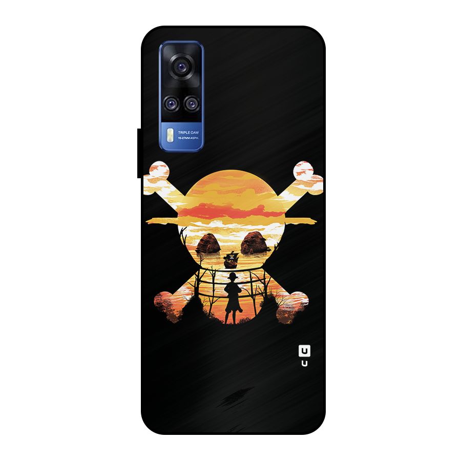 Minimal One Piece Metal Back Case for Vivo Y51